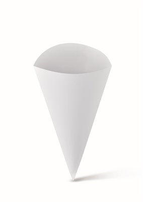 large_food_cone_white